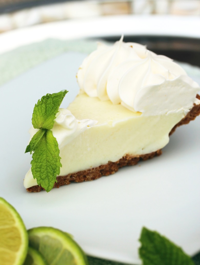 Chocolate-Crusted Key Lime Pie recipe - The Daily Meal