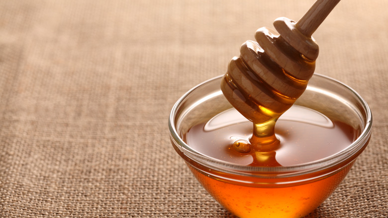 Honey on stick