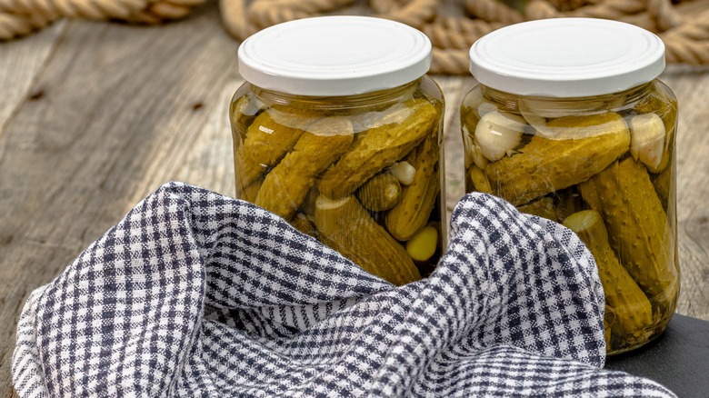 Pickle and cream cheese dip