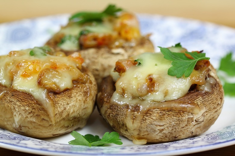 stuffed mushrooms