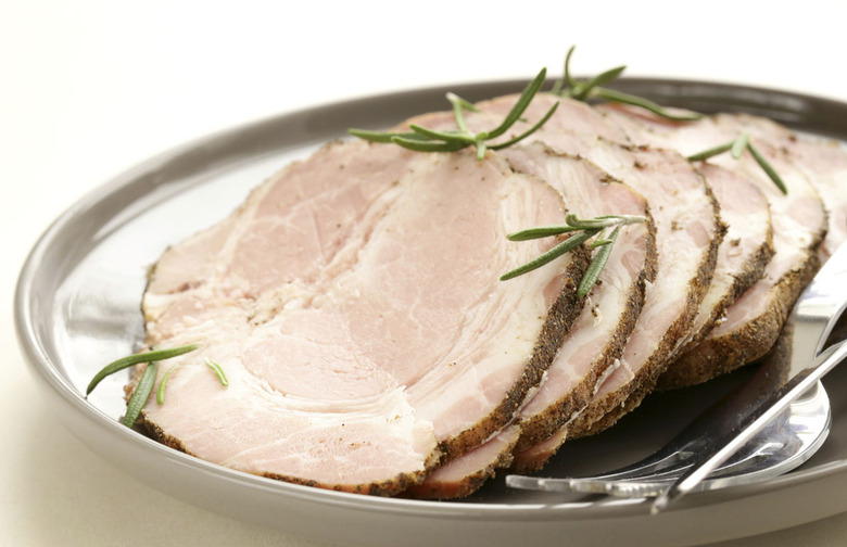 Garlic-Roasted Picnic Ham