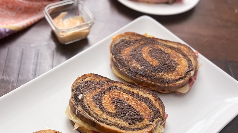 deli reuben sandwiches