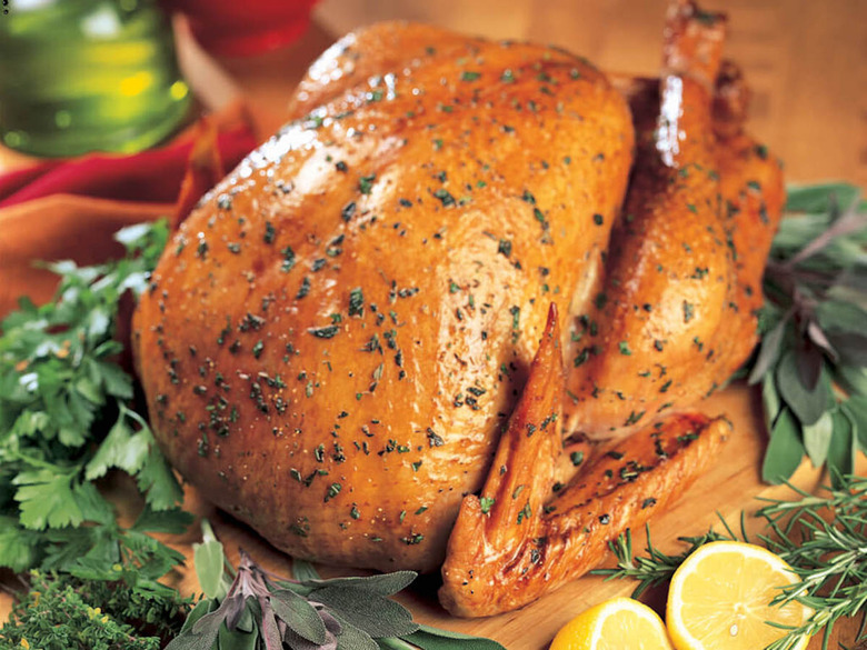 Classic herb-rubbed turkey
