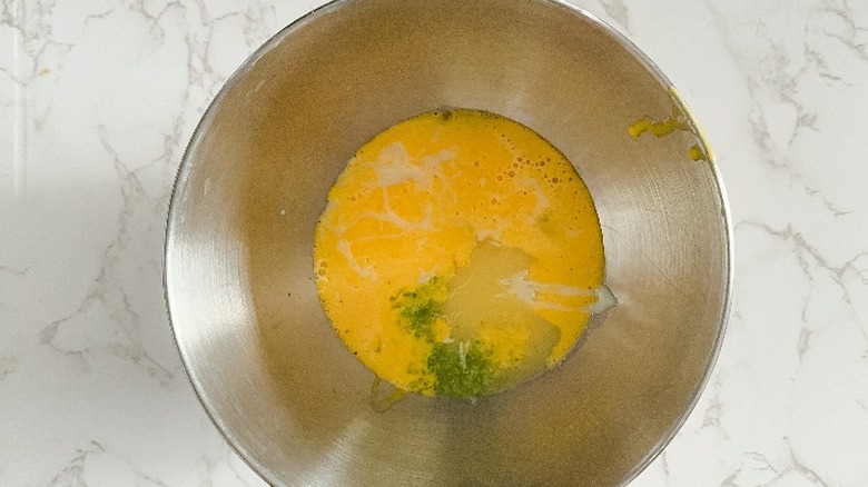 key lime pie filling in stand mixer