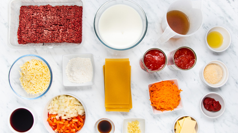 classic lasagna ingredients 