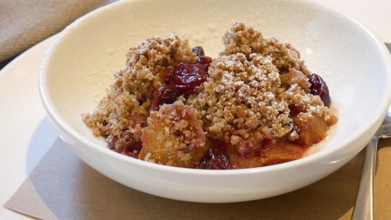 Claudia Fleming's Pear Crisps With Dried Sour Cherries