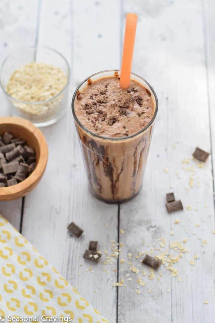 Coffee Banana Oat Smoothie