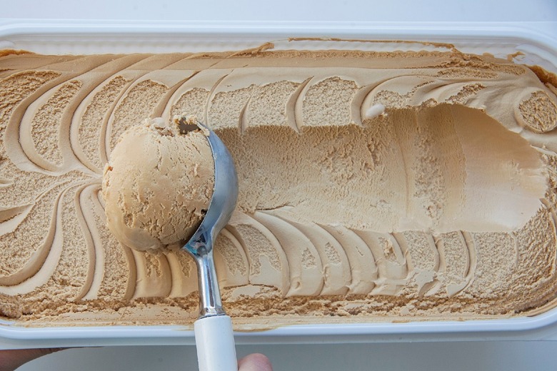 ice cream caffeine