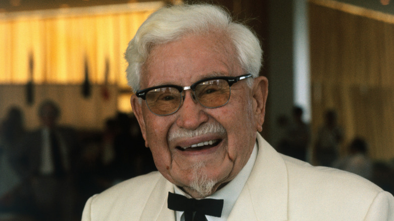 KFC's Colonel Sanders at public event