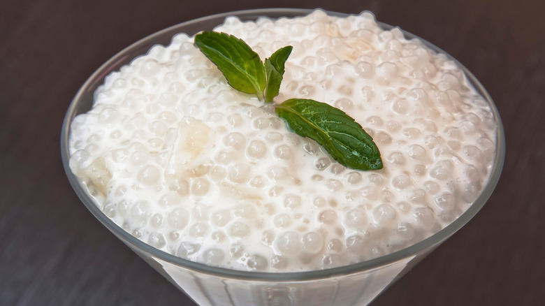 Tapioca pudding