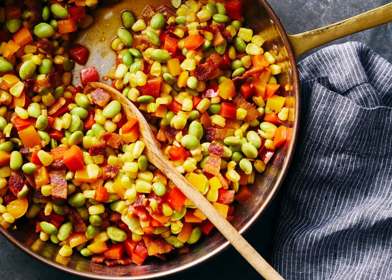Confetti Corn Succotash
