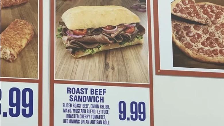 Display for new sandwich