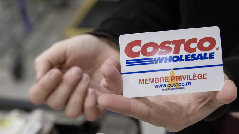 Costco membership card