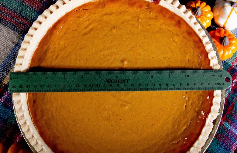 The pies are huge