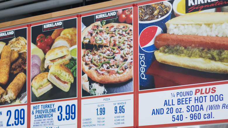 Costco food court pizza slice