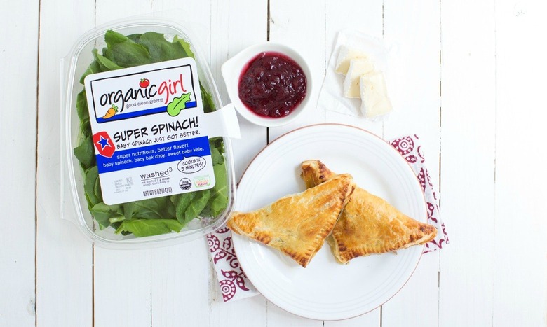 Cranberry, Spinach, and Brie Turnovers
