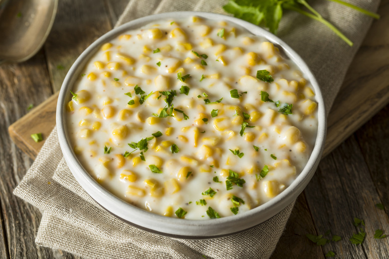 creamed corn