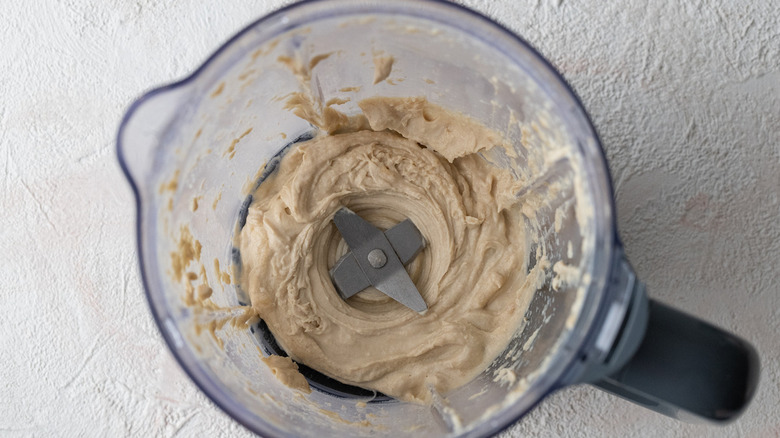 tahini in blender