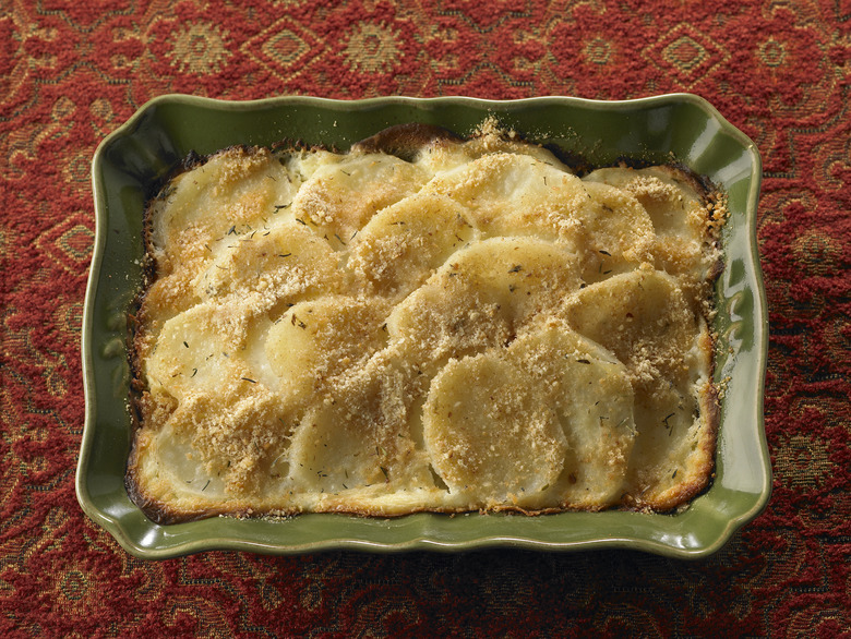 Creamy Thyme Potato Gratin