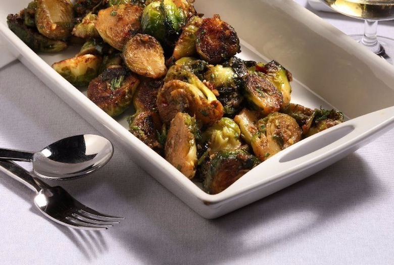 Crispy Indian-spiced Brussels sprouts