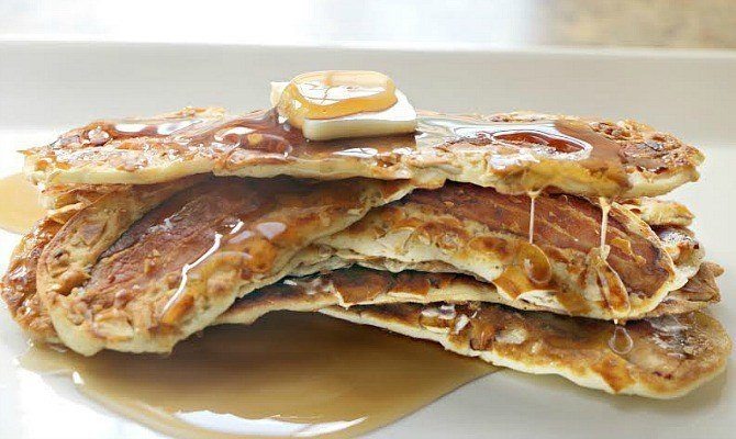 Crunchy Bacon Pancake Strips
