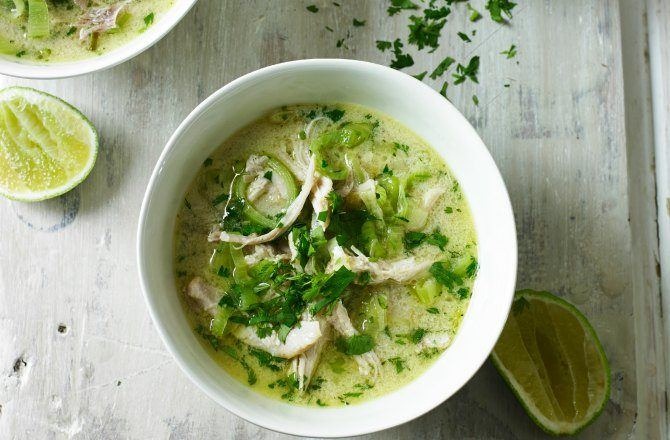 Curried Chicken and Coconut Soup