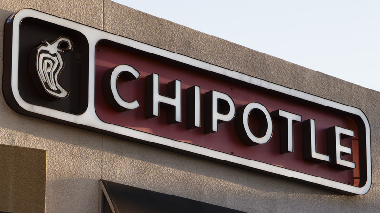Chipotle signage