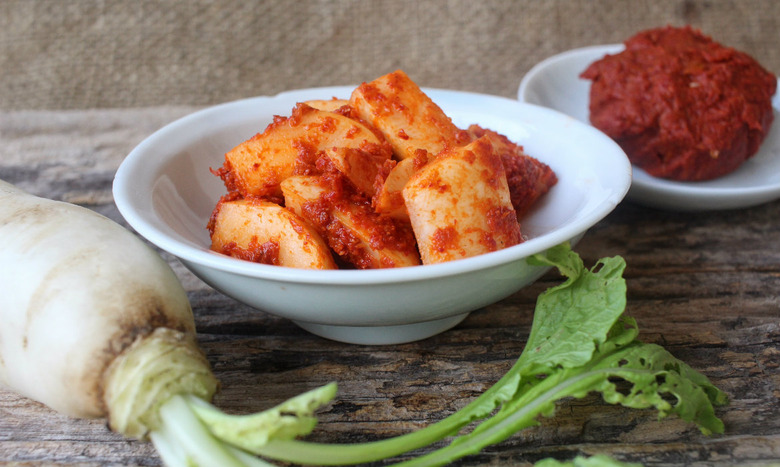 Daikon Radish Kimchi