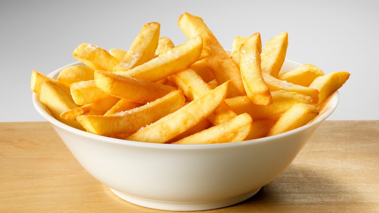 French fries in a bowl