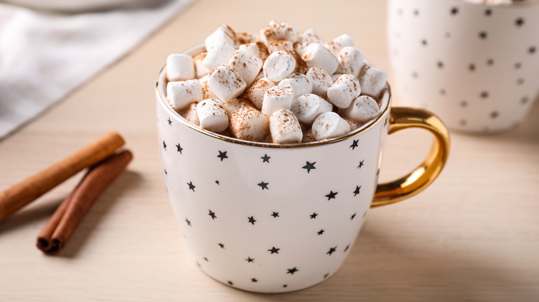 Cup of hot chocolate