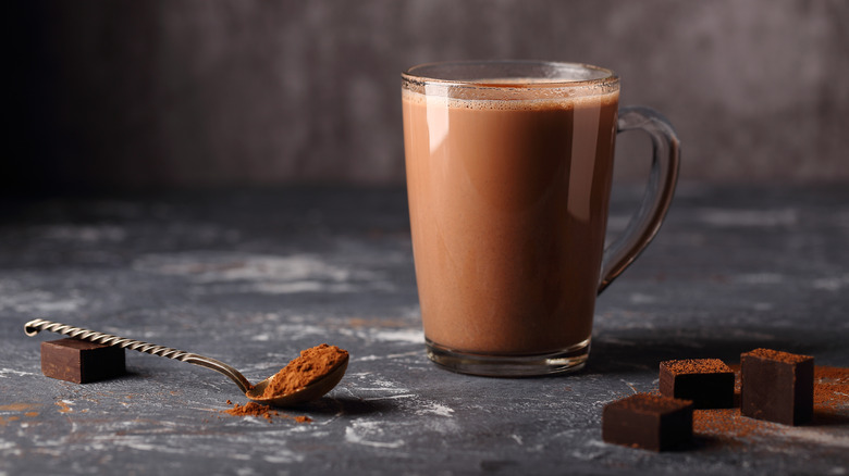 Cup of hot cocoa