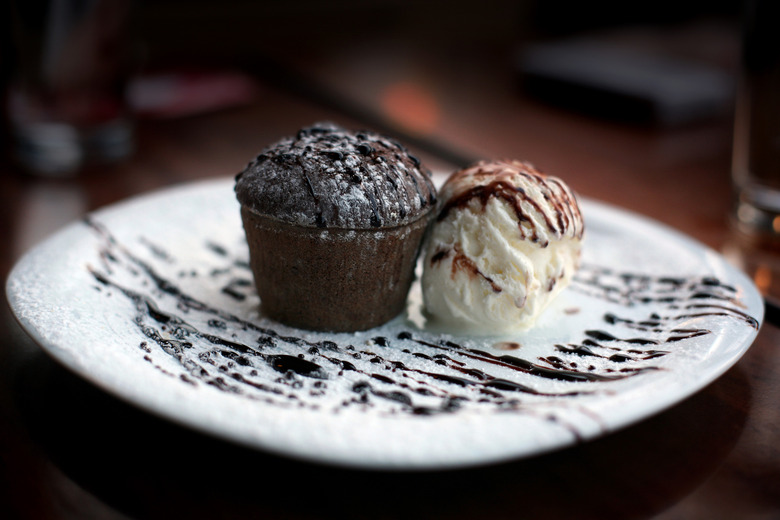 Dark Chocolate Soufflé a la Mode recipe - The Daily Meal