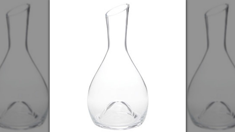 Clear glass Crofton wine decanter
