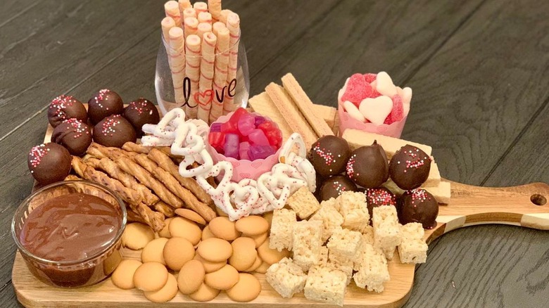 Dessert charcuterie board
