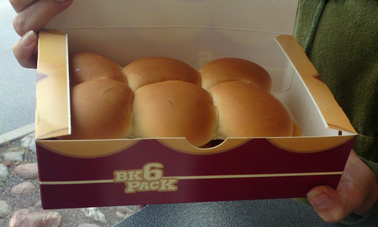 Burger King Burger Shots