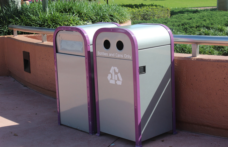 Trash Cans Are All 30 Feet Apart