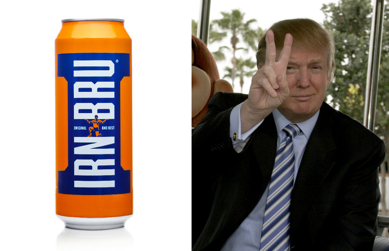 donald trump irn bru
