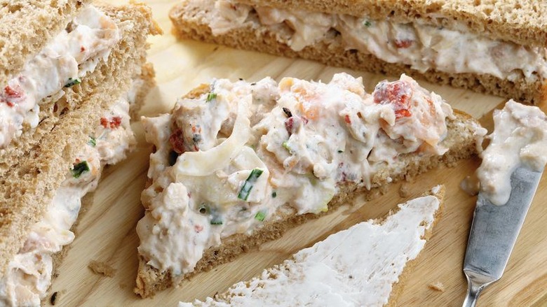 Double Salmon and Chives on Rye recipe - The Daily Meal