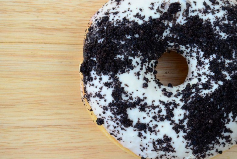 Mini Chocolate Chip Cookie Doughnuts