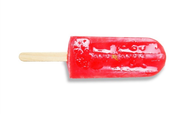 Drenched Watermelon Ice Pops