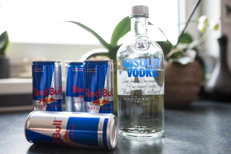 red bull vodka