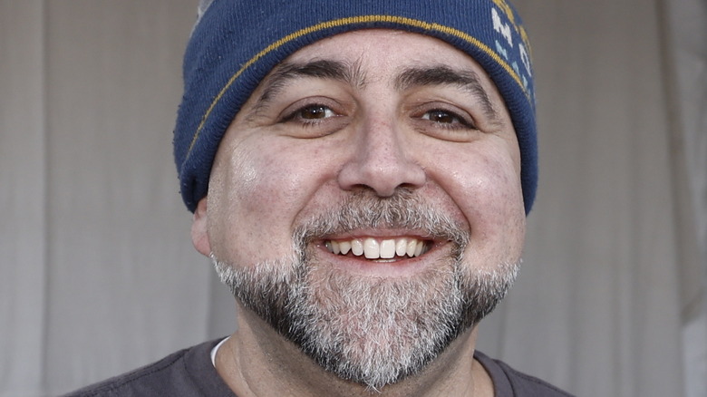 Close up of Duff Goldman