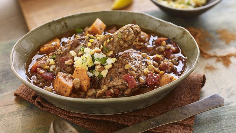 EAST AFRICAN CHICKEN AND LENTIL STEW