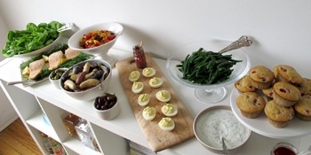 Easter Brunch Table