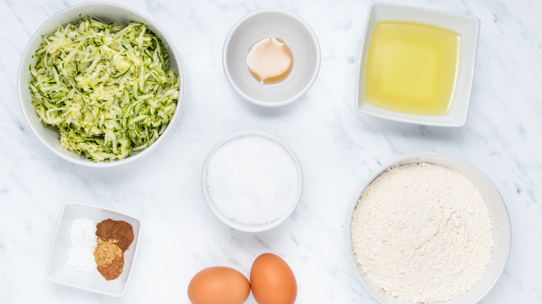 easy classic zucchini bread ingredients 