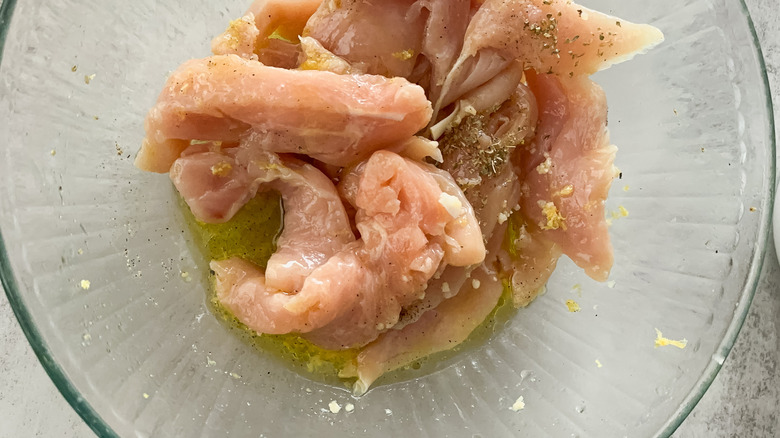 seasoned chicken tenderloins