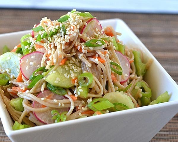 Easy Soba Noodle Salad