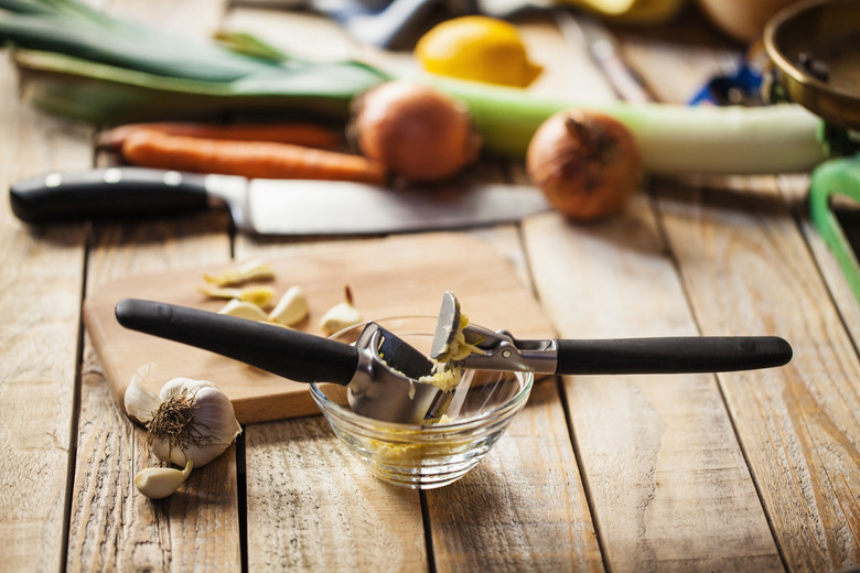Get a Garlic Press