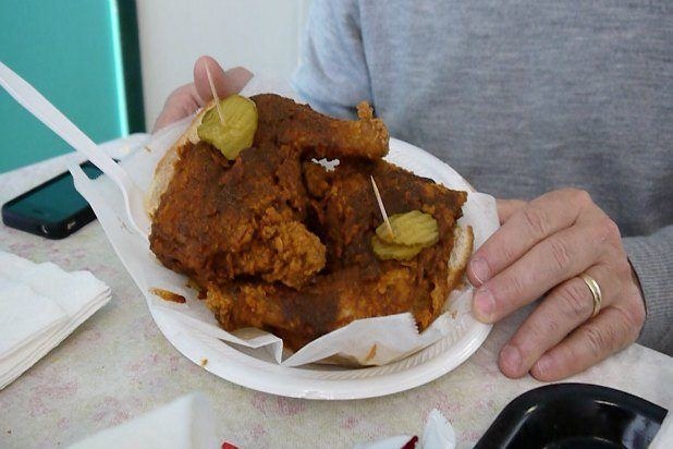 Hot Chicken From Prince's Hot Chicken 