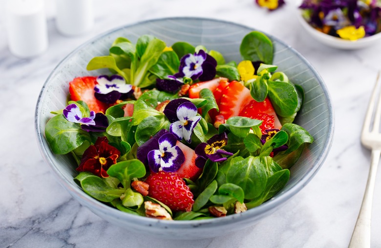 Edible Flowers for Cakes, Cocktails, Salads And More